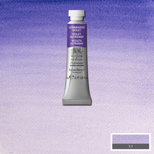 Акварель Winsor&Newton "Professional" в тюбике 5 мл Фиолетовый ультрамарин