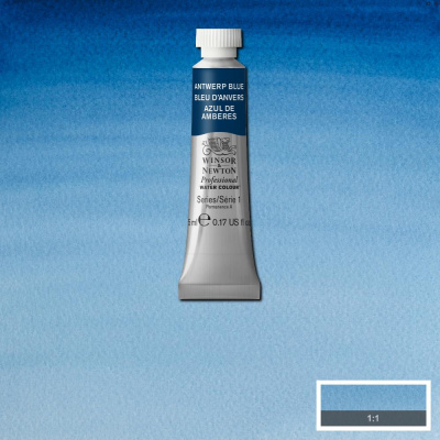 Акварель Winsor&Newton "Professional" в тюбике 5 мл Антверпен синий