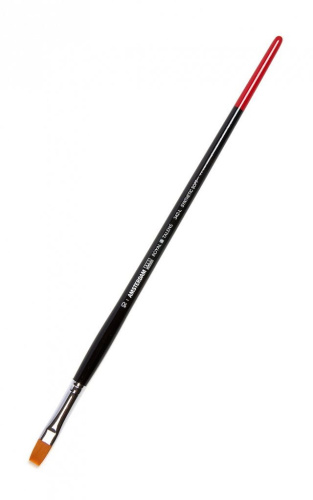 Кисть синтетика мягкая №10 плоская Talens "Amsterdam 342" длинная ручка