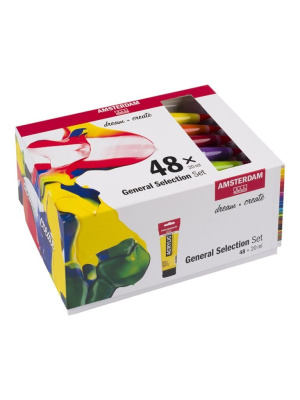 Набор акрила Talens "Amsterdam" Standart 48 цв*20 мл