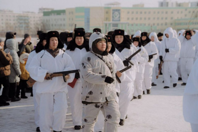 Участник СВО принял участие в театрализованной постановке «Битва на Ильмене» / ЯСИА   