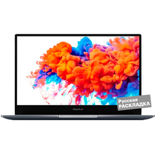Ноутбук HONOR MagicBook AMD R5 8+512 DOS 14" 5301AFVH, уцененный товар
