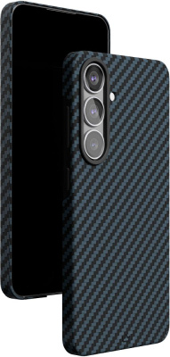 Чехол VLP Kevlar Case MagSafe для Galaxy S25 синий