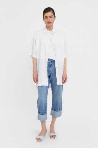 Джинсы straight fit женские