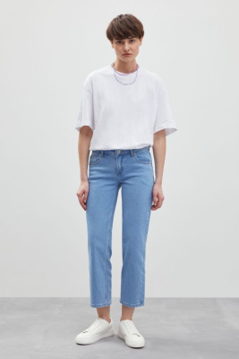 Джинсы straight fit женские
