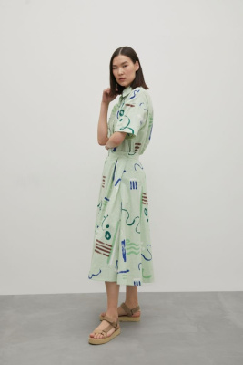 Льняная юбка