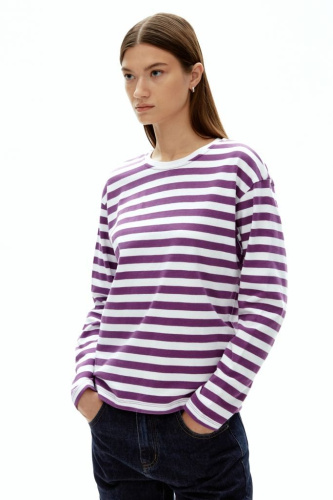 Лонгслив в полоску