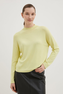 Джемпер свободного силуэта с воротником