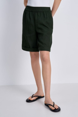 Шорты из хлопка и льна