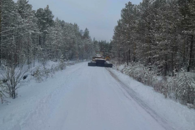 В двух районах Якутии повысили грузоподъемность автозимников / ЯСИА   