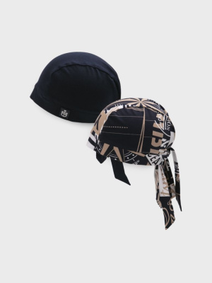 Бандана трикотажная для мальчиков, 2 шт в комплекте