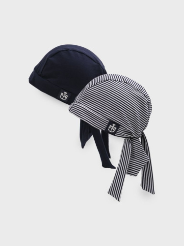 Бандана трикотажная для мальчиков, 2 шт в комплекте