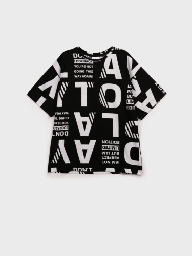 Фуфайка трикотажная для девочек (футболка)