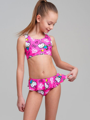 Купальный костюм трикотажный для девочек