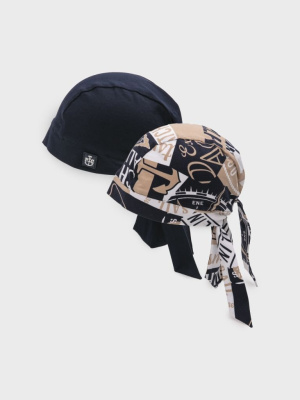 Бандана трикотажная для мальчиков, 2 шт в комплекте