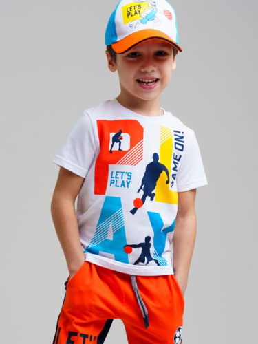 Фуфайка трикотажная для мальчиков (футболка)