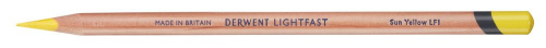 Карандаш масляный Derwent "Lightfast" Желтый солнечный / Sun Yellow (*)