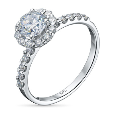 Кольцо из белого золота э0912кц06165300_white