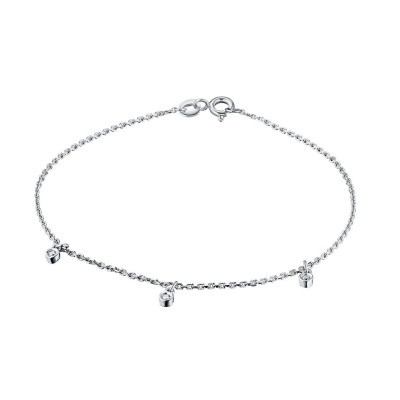 Браслет из серебра с бриллиантами э0601бр05180300