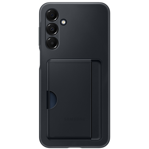 Чехол-крышка Samsung Card Slot Case для Galaxy A16, силикон, черный