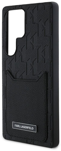 Чехол Karl Lagerfeld Monogram для Galaxy S25 Ultra черный