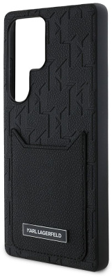 Чехол Karl Lagerfeld Monogram для Galaxy S25 Ultra черный