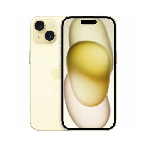 Смартфон Apple iPhone 15 128Gb (Yellow) (eSIM)