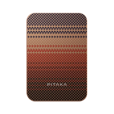 Внешний аккумулятор PITAKA Aramid Fiber Magnetic Power Bank Qi2 5000mAh Sunset