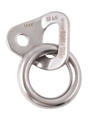 Шлямбурное ухо с кольцом нержавейка