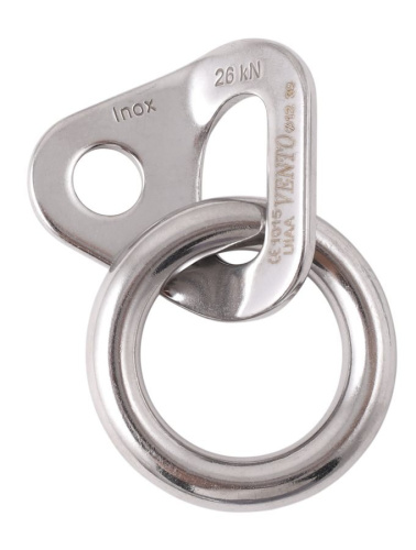 Шлямбурное ухо с кольцом нержавейка