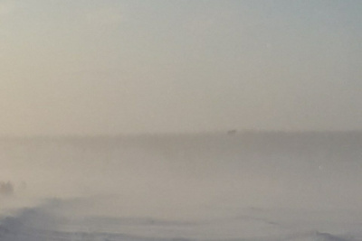 В Усть-Янском районе из-за сильной пурги закрыли проезд по автозимникам / ЯСИА   