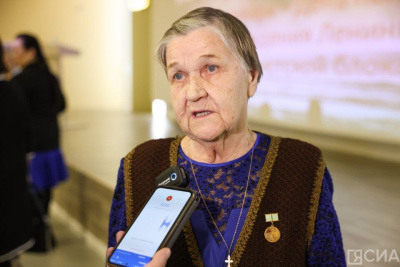 Жительница блокадного Ленинграда пожелала здоровья бойцам на СВО / Николай Борисов   