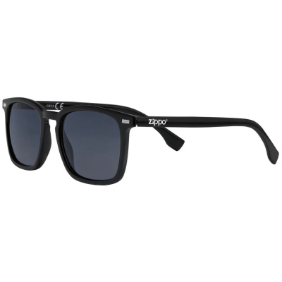 Очки солнцезащитные ZIPPO, унисекс, черные, оправа из поликарбоната