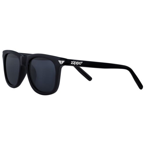 Очки солнцезащитные ZIPPO OB203-1, унисекс, черные, оправа из поликарбоната