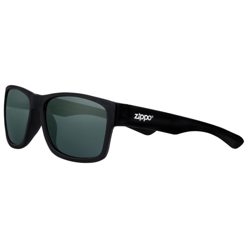 Очки солнцезащитные ZIPPO OB217-4, унисекс, черные, оправа из поликарбоната