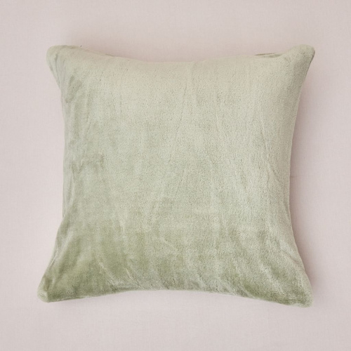 Наволочка декоративная Supersoft, зеленая