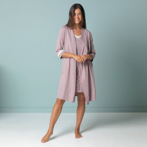 Халат Rose, розовый