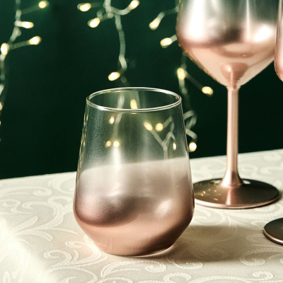 Стакан Tanchez pink gold