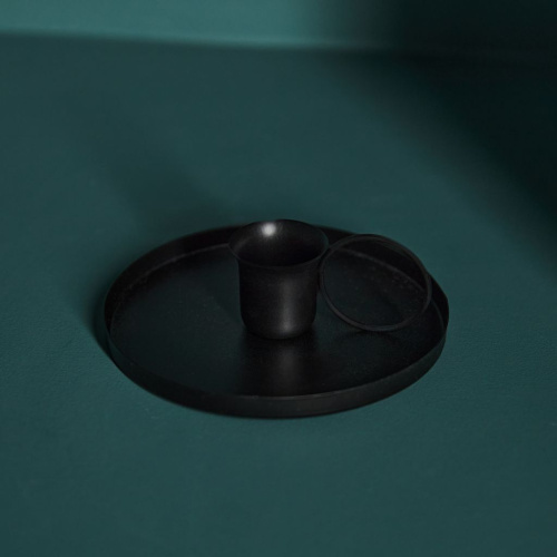 Подсвечник Basil, черный