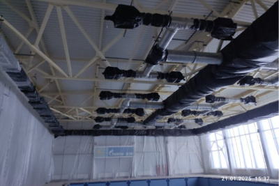 В Якутске в спорткомплексе «Сулус» демонтируют аварийный бассейн / Мария Горохова Якутск Якутск Республика Саха (Якутия)