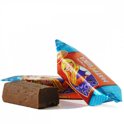 Конфеты Матрешка с ореховым вкусом