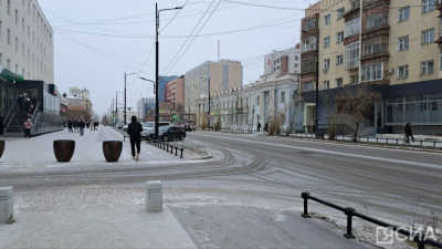 Водителей Якутска предупредили о гололеде на дорогах / ЯСИА   