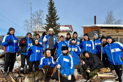 Студотряды Якутии присоединились к акции «Снежный Десант РСО. Десант Победы» / ЯСИА   
