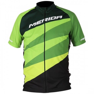 Джерси Merida, короткий рукав, Nizza, Green Stripe, 740122I0436GNXXL (Размер: L)