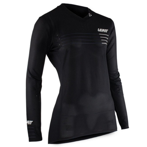 Велоджерси Leatt MTB Gravity 4.0W Jersey, женская, черный, 2023, 5023039502 (Размер: XS)
