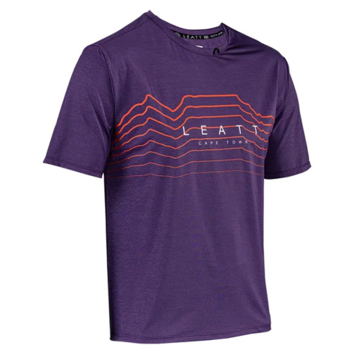 Велоджерси Leatt MTB Trail 1.0 X-Flow Jersey, Velvet, 2024, 5024130492 (Размер: M, Цвет: Velvet)