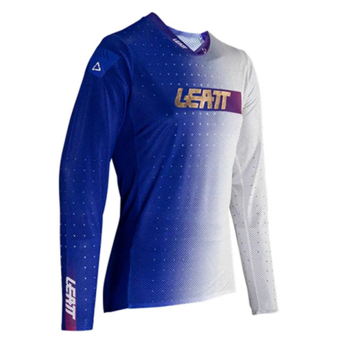 Велоджерси подростковая Leatt MTB Gravity 4.0 Junior Jersey, UltraBlue, 2024, 5024140131 (Размер: S, Цвет: UltraBlue)