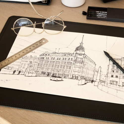 Коврик для мыши Desk Big Nord Black