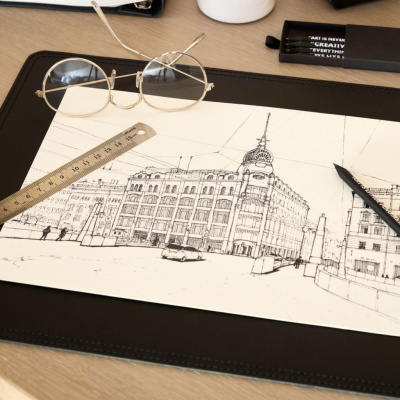 Коврик для мыши Desk Big Nord Black