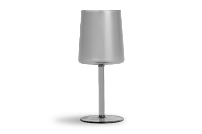 Бокалы для вина 2 шт Transparent Black/Графитово-черный